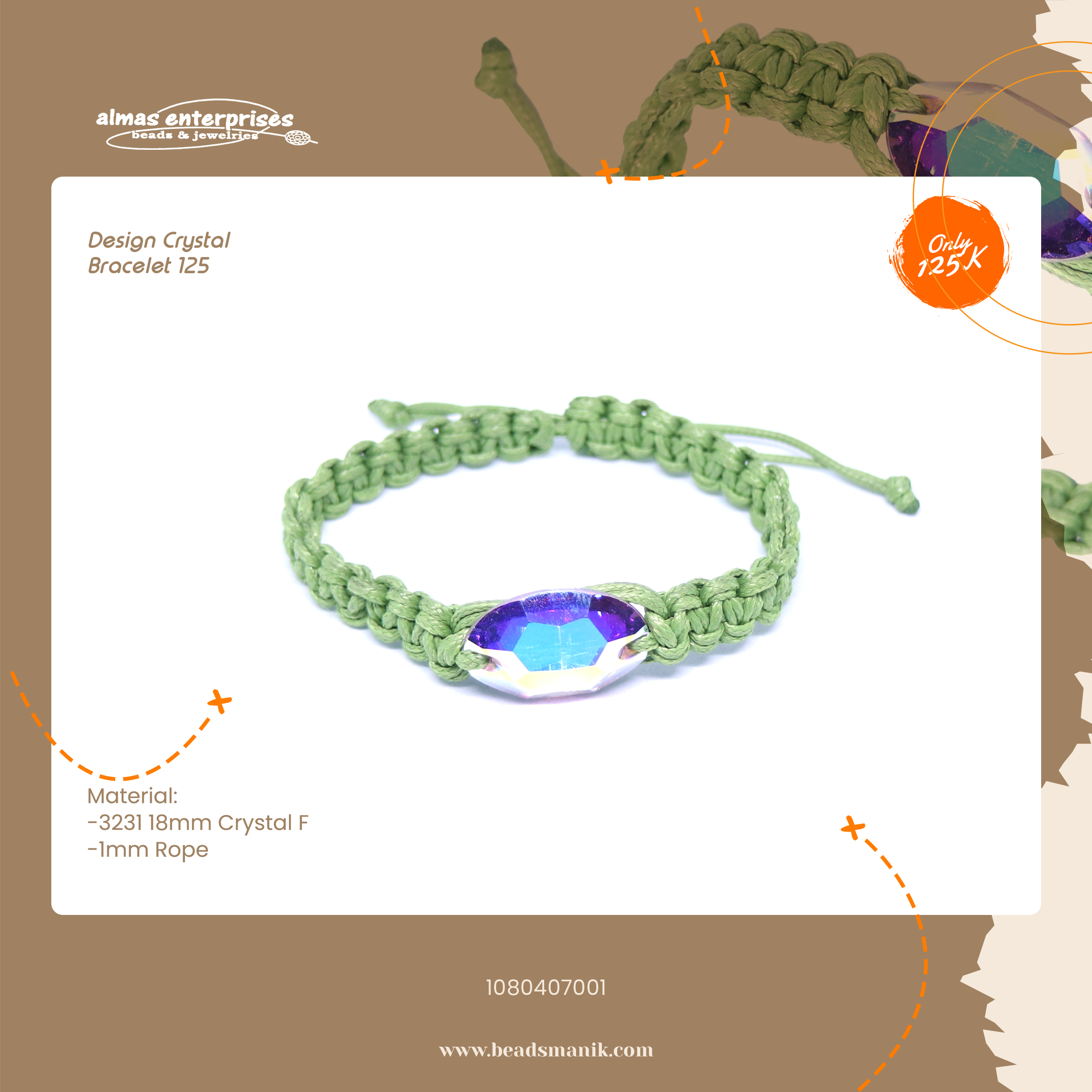 Design Cry Bracelet 125
