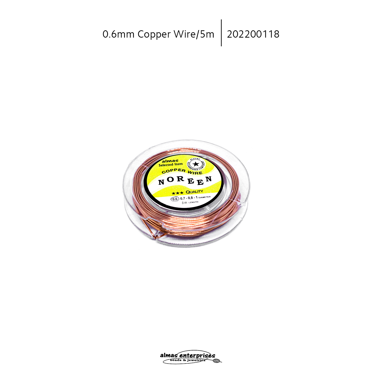 0.6mm Copper Wire/5m