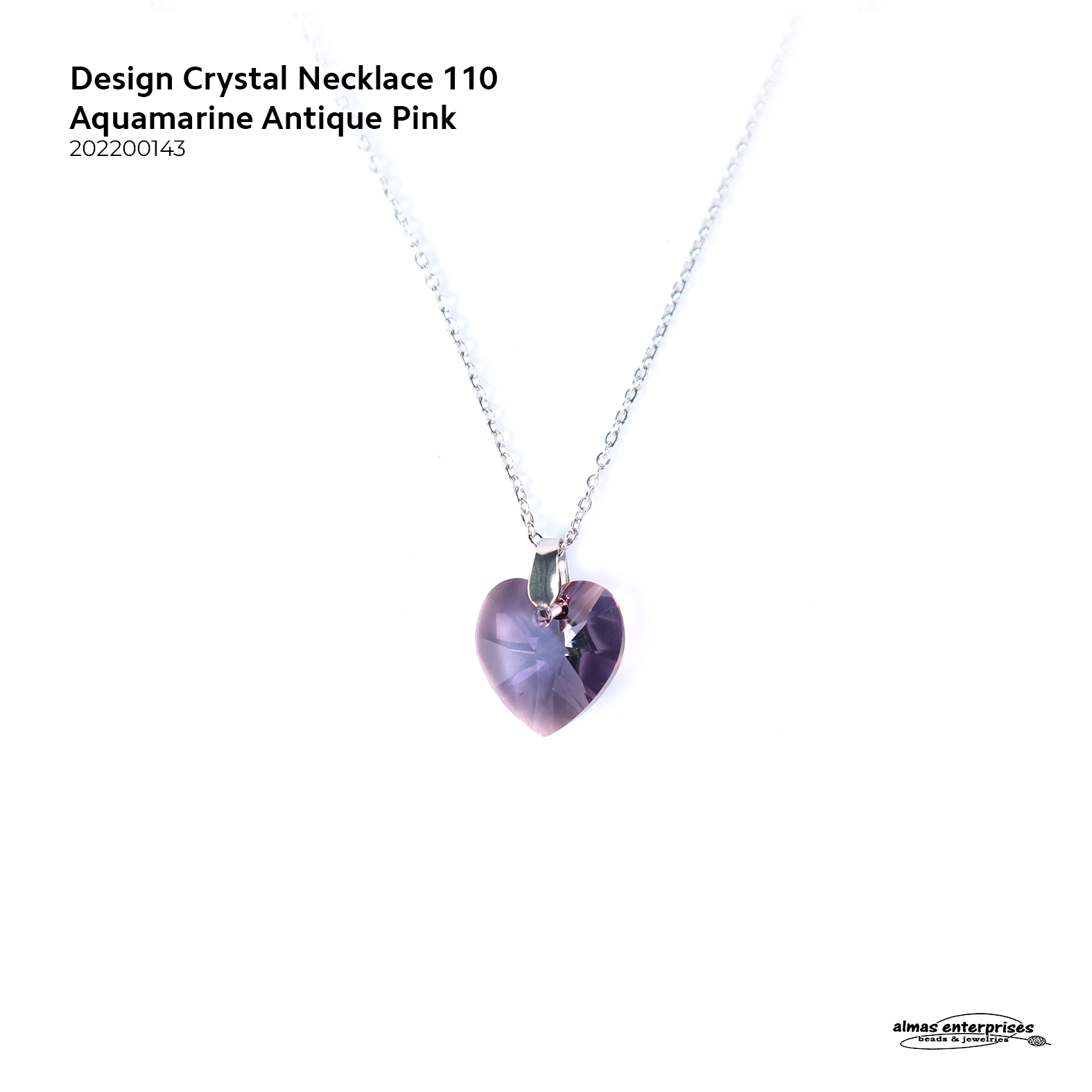Design Crystal Necklace 110