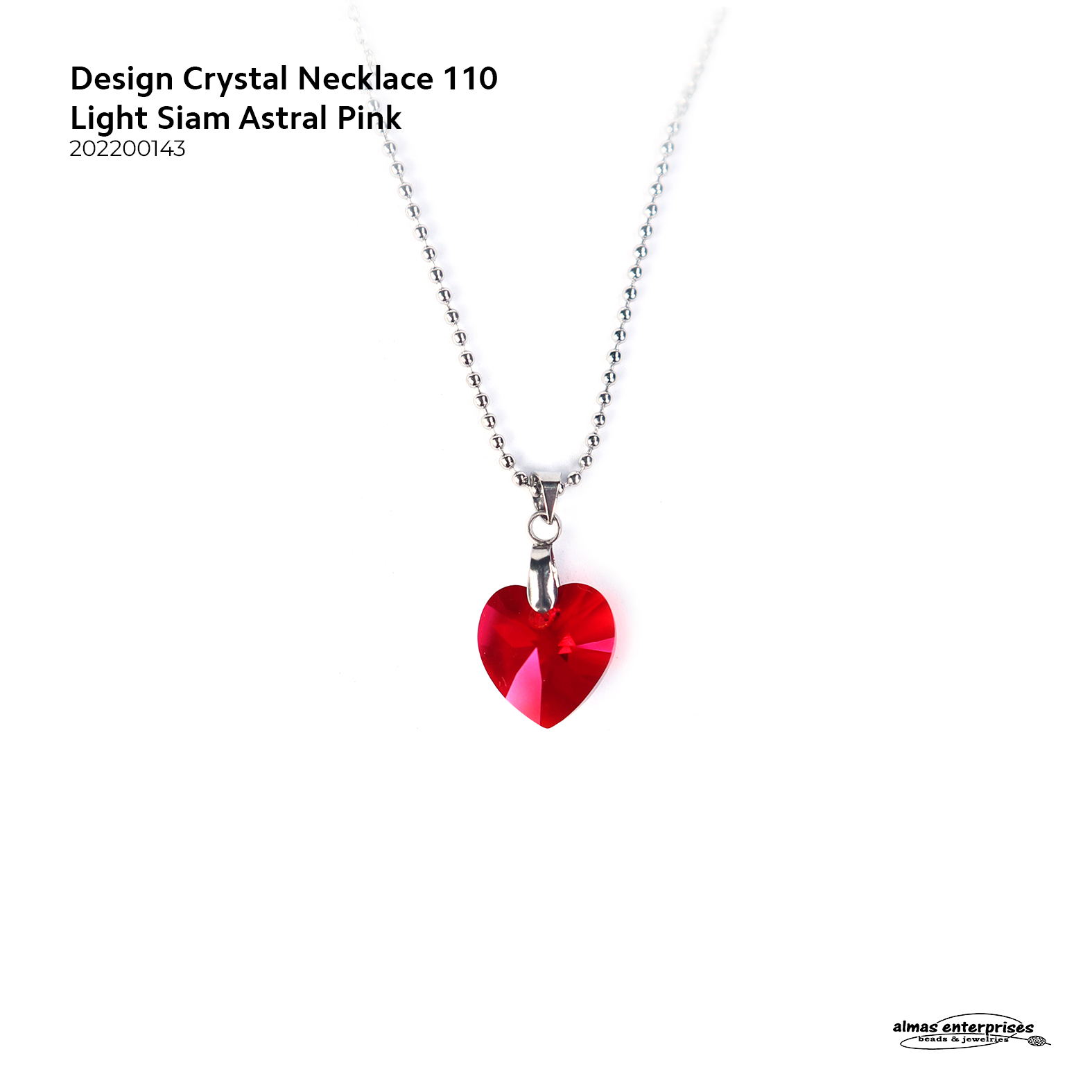 Design Crystal Necklace 110