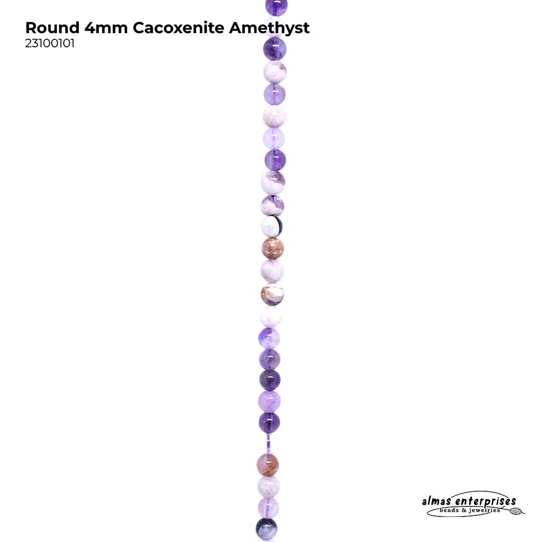 Round Cacoxenite Amethyst