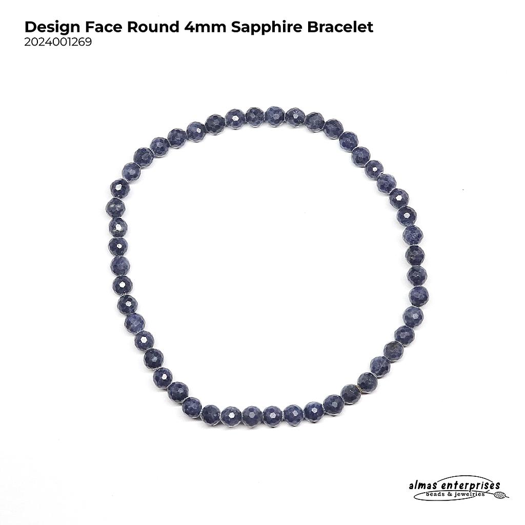 Design Fac Rd Sapphire Bracelet
