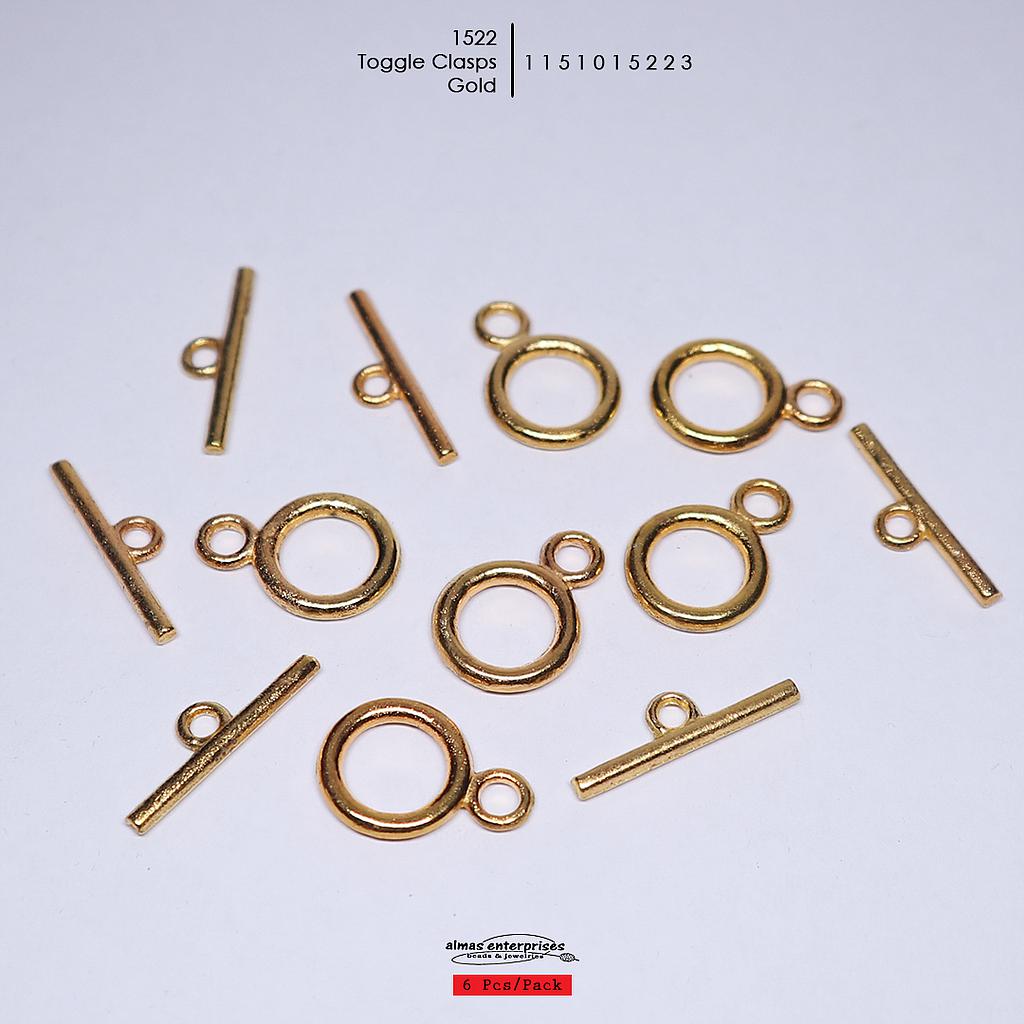 1522 Toggle Clasps/6pair