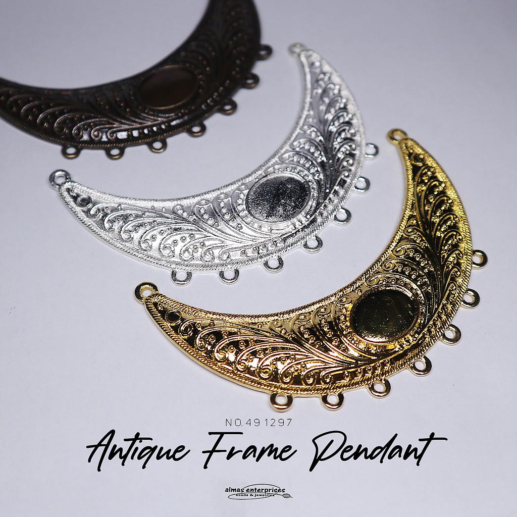 No.51 1297 Antiq Frame Pendant