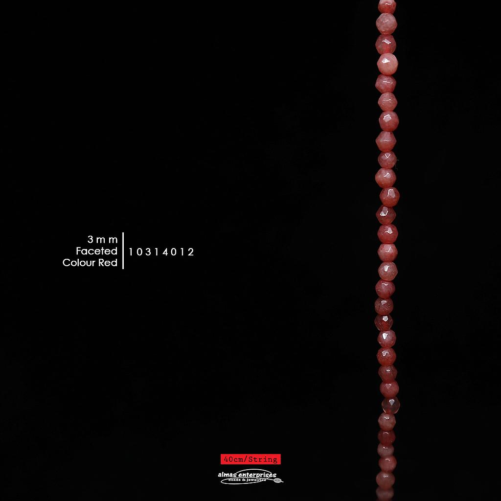 Fac 3mm Col Red