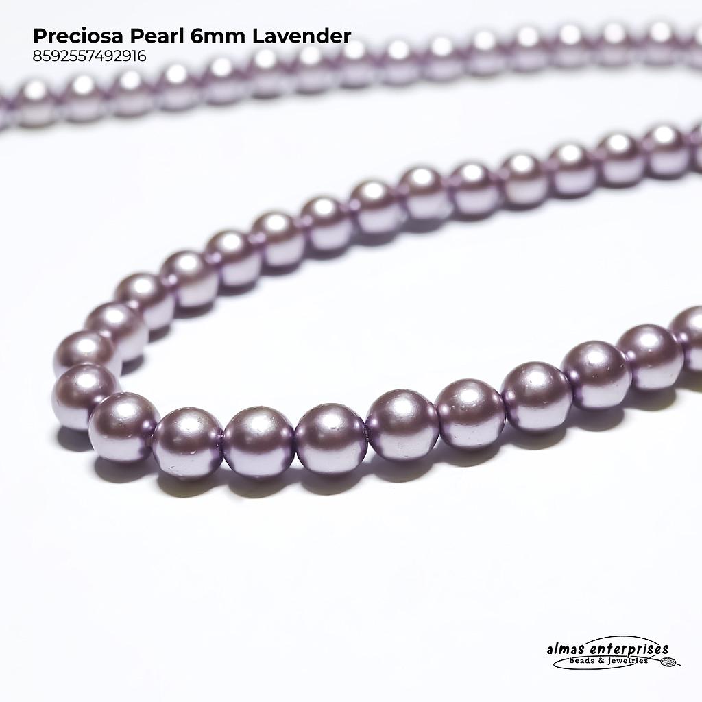 Preciosa Pearl 6mm Lavender