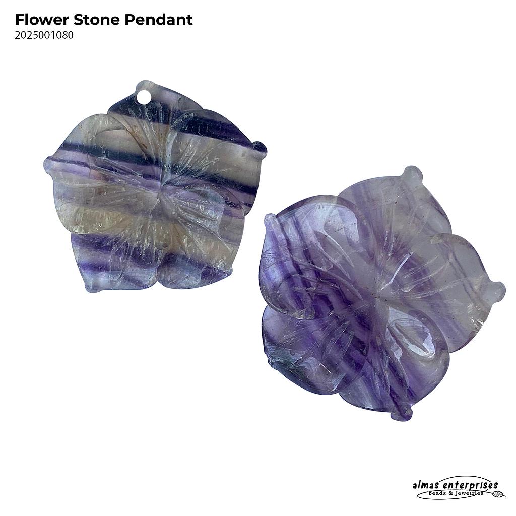 Flower Stone Pendant