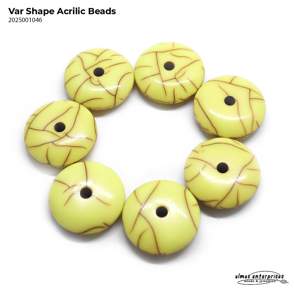 Var Shape Beads Acrilic