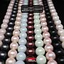 Rd 14mm Matte Col Shell Pearl