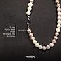 12mm Matte Shell Pearl Necklace 205