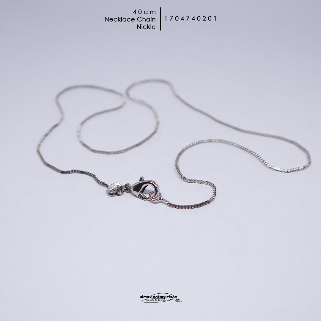 40cm Nickel Chain Necklace