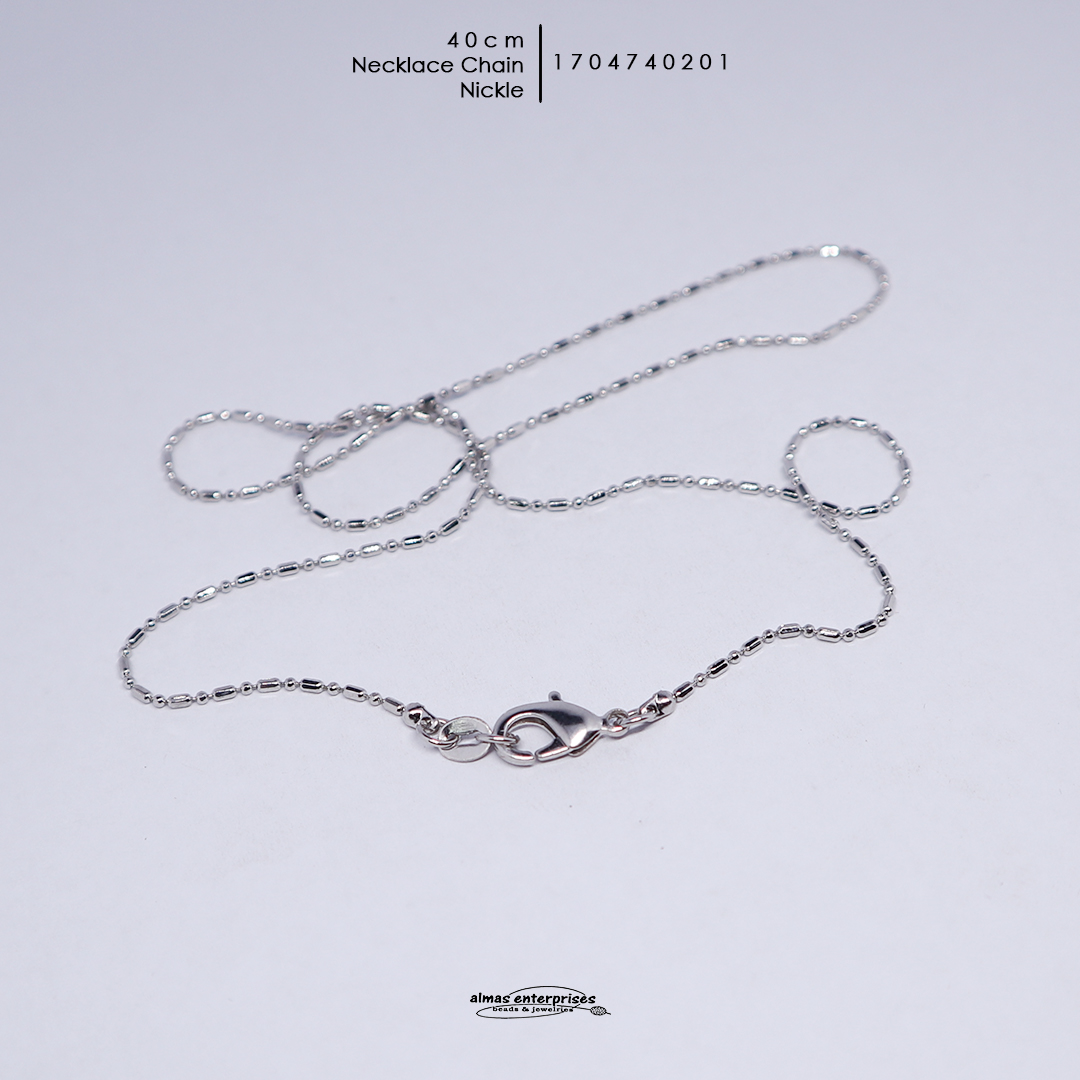 40cm Nickel Chain Necklace