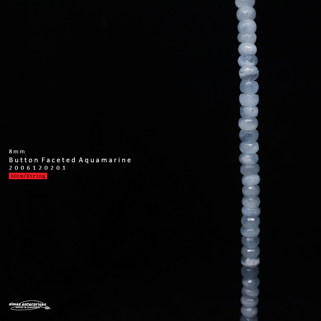 Button Fac Aquamarine