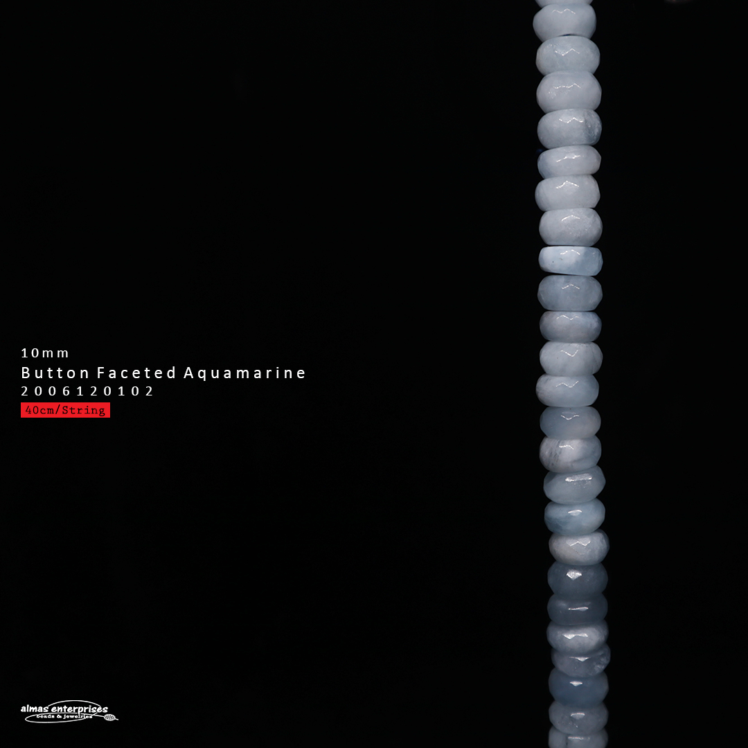 Button Fac Aquamarine
