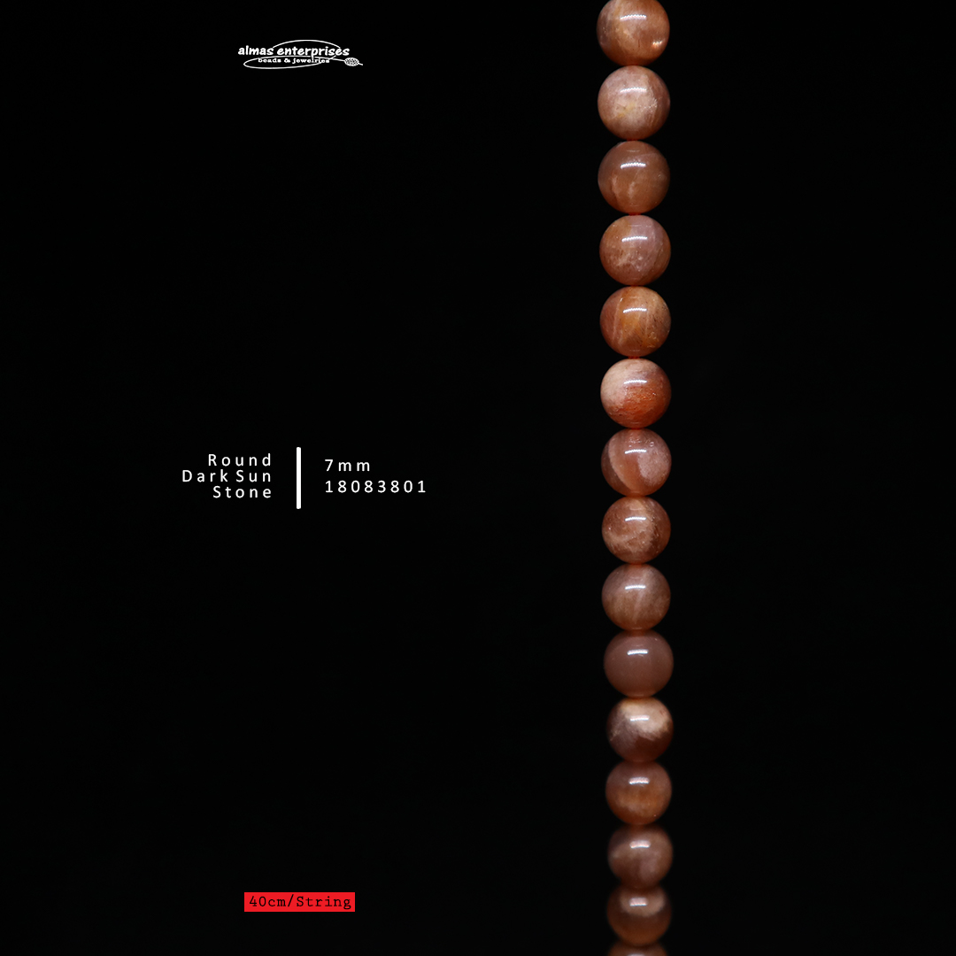 Round Dark Sun Stone