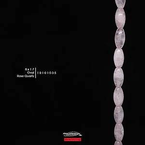 [10101035] Oval 8x17 Rose QZ