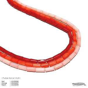 [10106098] 4x8 Tube peach Coral