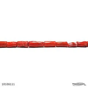 [10106111] Bone Shape Orange Coral