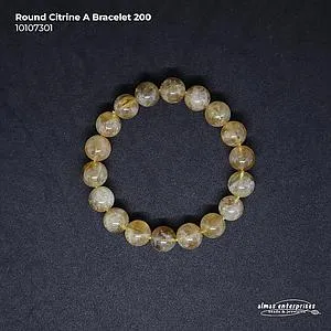 [10107301] Rd Citrine A Bracelet 200