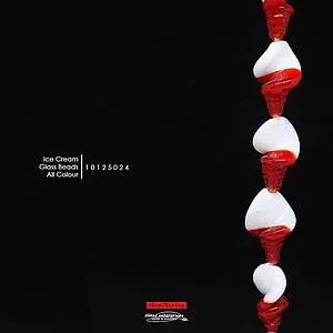 [10125024] Ice Cream All Col Glass Beads