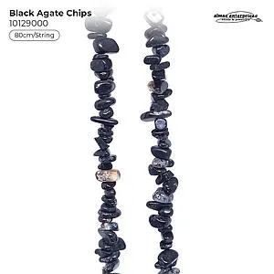 [10129000] Black Agate Chips