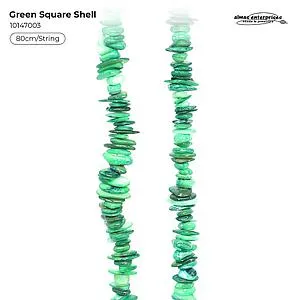 [10147003] GREEN SQ SHELL