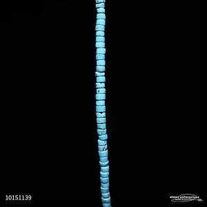 [10151139] Button 2x4 Stab Turquoise