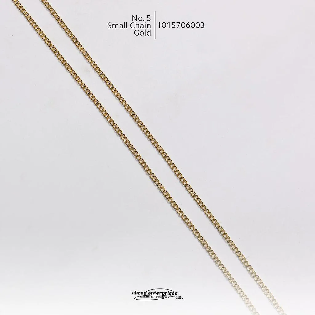 [1015706003] NO.6 Small Chain Gold