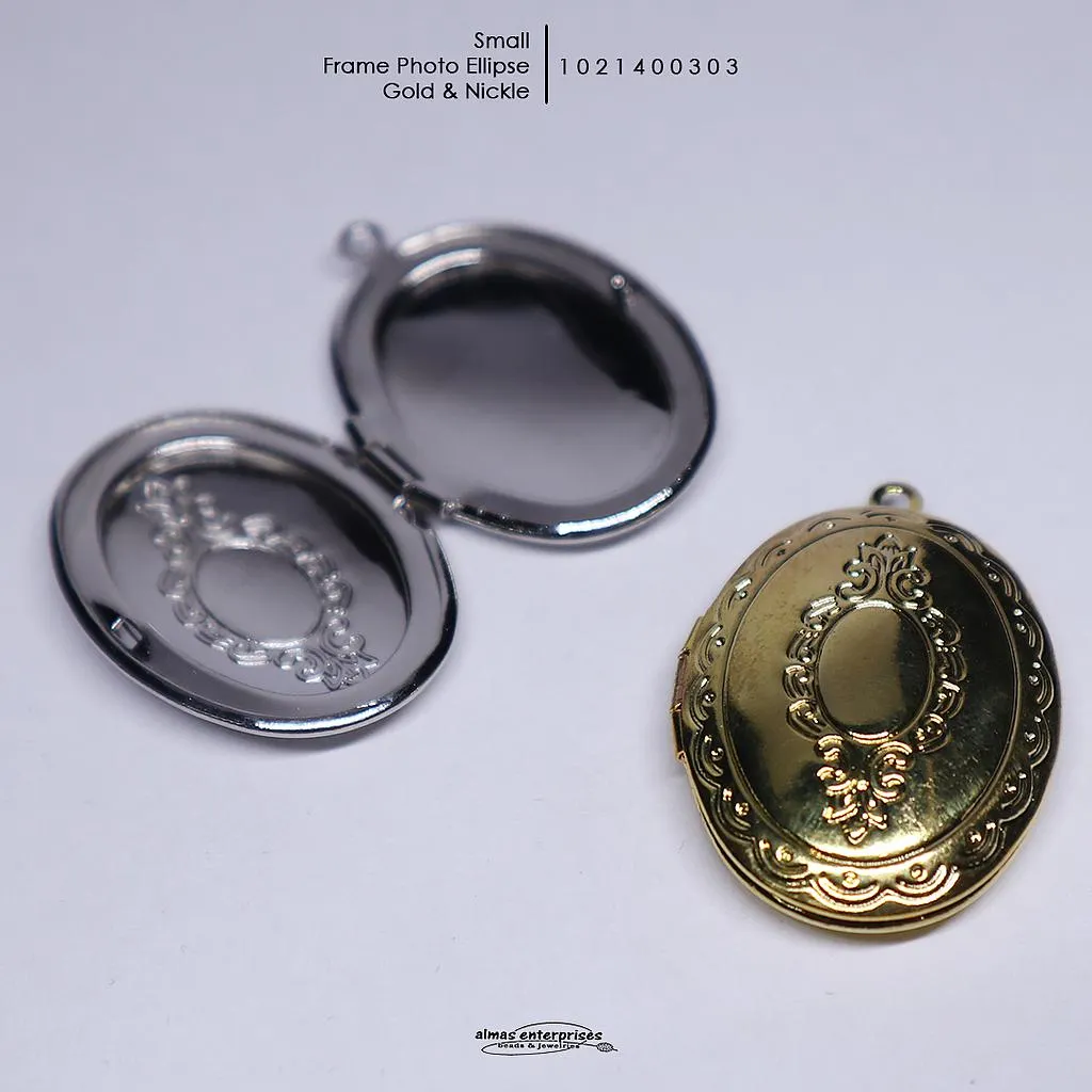 Ellipse Small Gold&NC Frame Photo/2