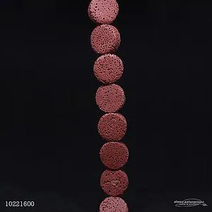 [10221600] 011 20mm Red Lava Beads