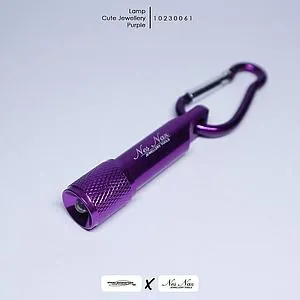 [10230061] PURPLE CUTE JEWELLERY LAMP