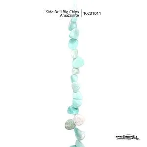 [10231011] Side Drill Big Chips Amazonite