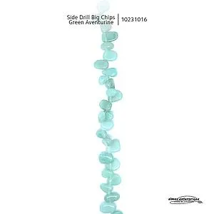 [10231016] SideDrill Big Chips Grn Aventurine