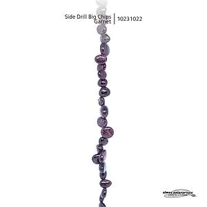 [10231022] Side Drill Big Chips Garnet