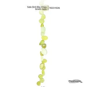 [10231026] Side Drill Big Chips Green Jade