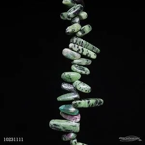 [10231111] Stick Sidedrill Ruby Zoisite