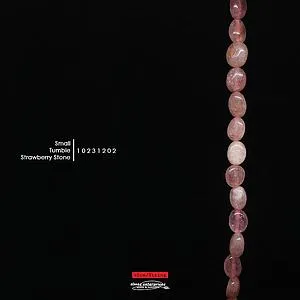 [10231202] Small Tumb Strawberry Stone
