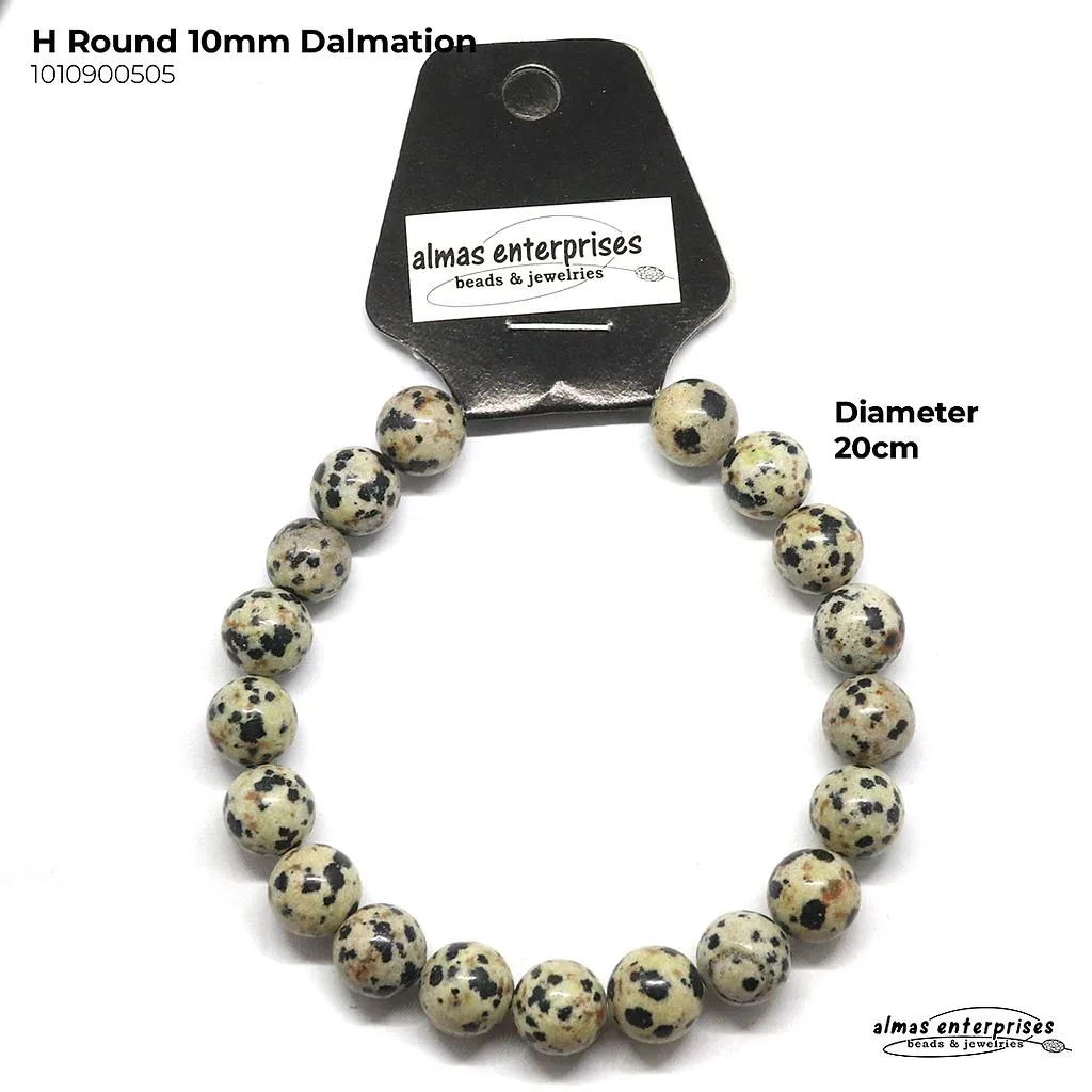 [1010900205] H. Round Dalmation (4mm)