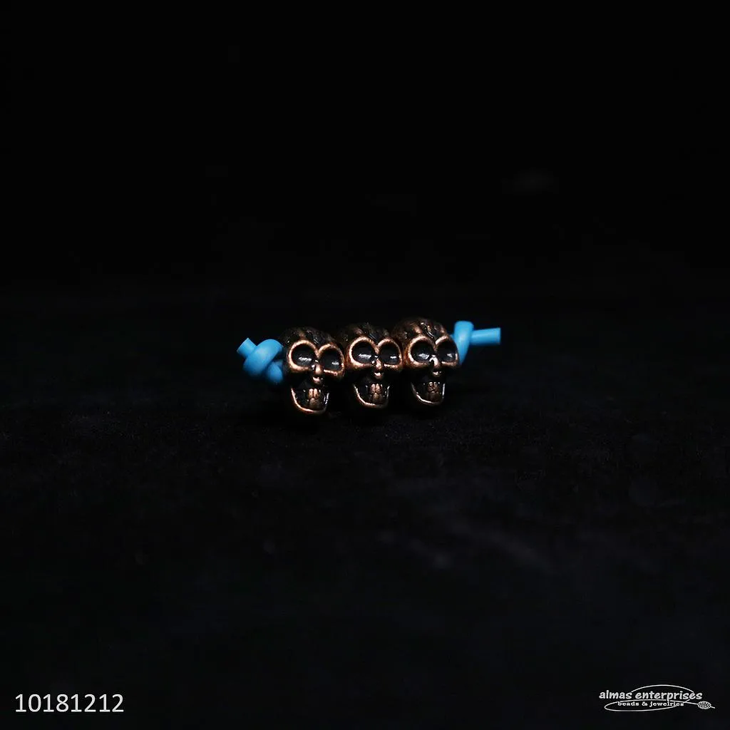 [10181212] Skull 8mm/3 (Copper)