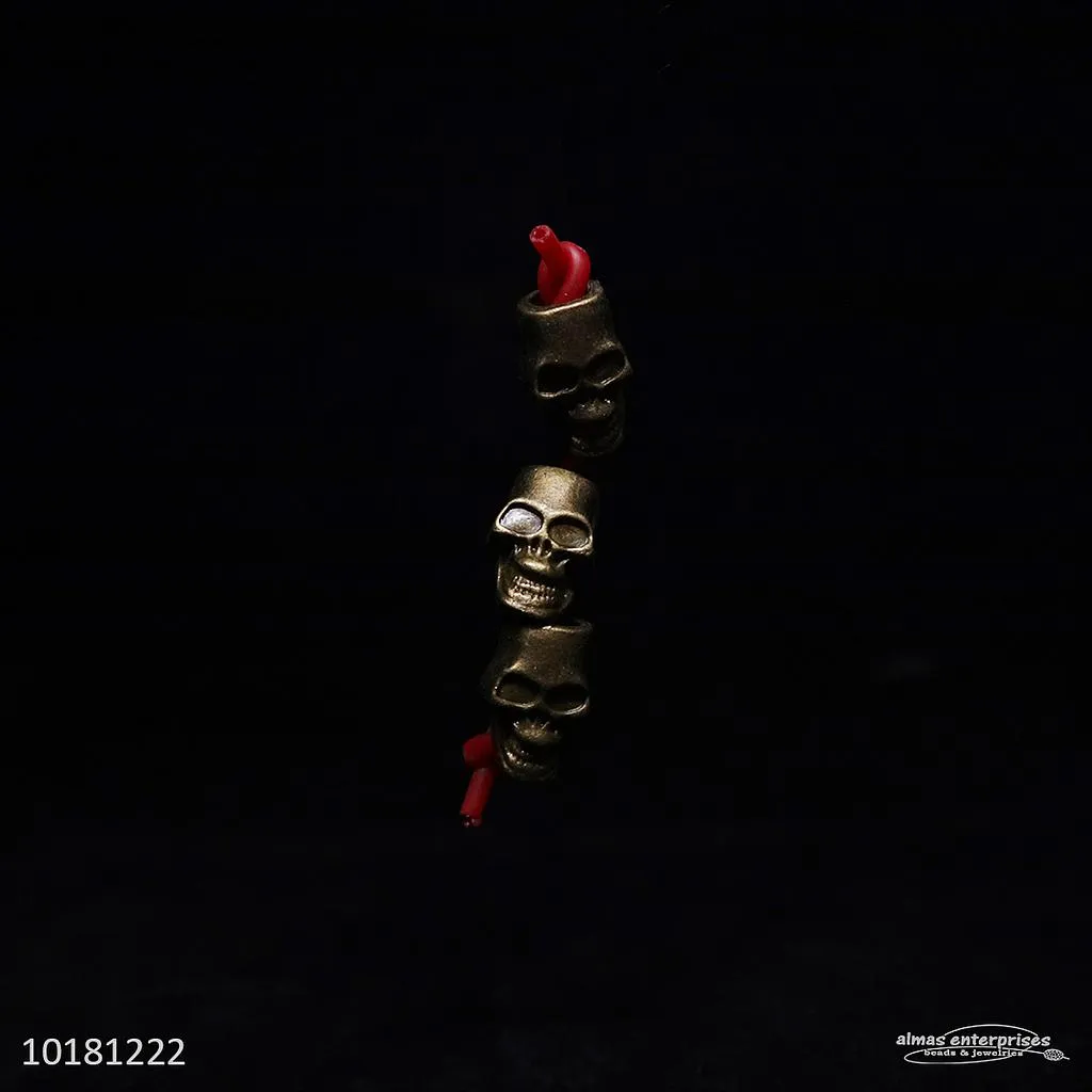 [10181222] Skull 10mm/3 (Copper)