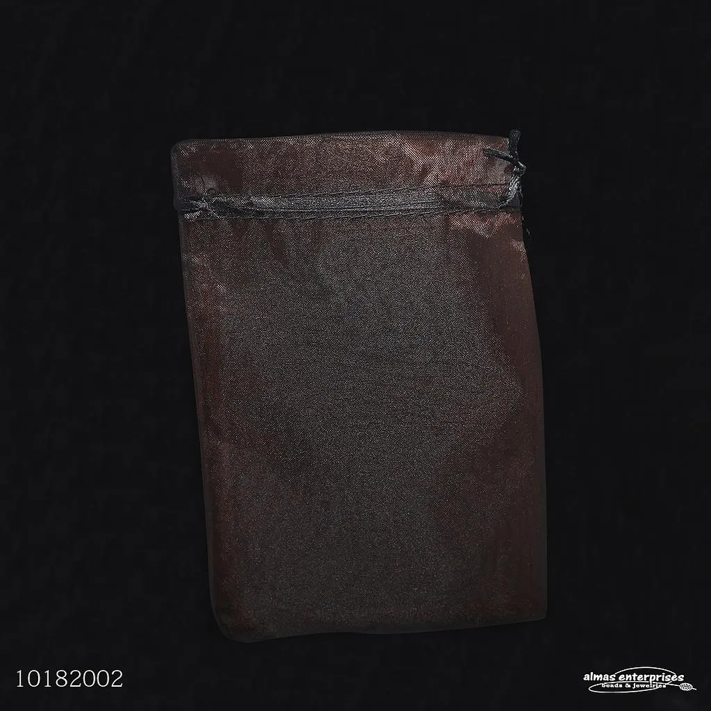 [10182003] Black Pouch Organdhi/dz (Big)