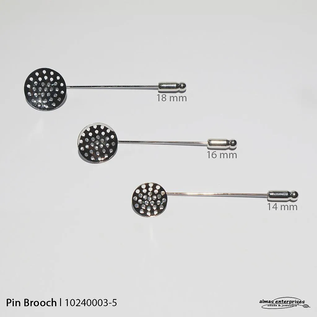 [10240003] Pin brooch/3 (14mm)
