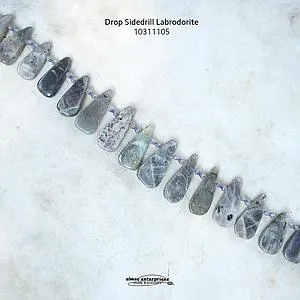 [10311105] Drop Sidedrill Labradorite