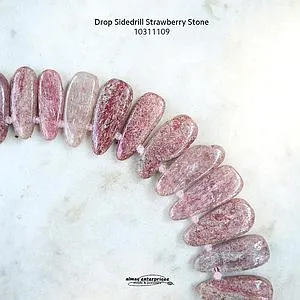 [10311109] Drop Sidedrill Strawberry Stone