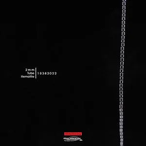 [10382022] Tube 2mm Hematite