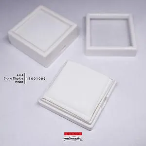 [11001080] White 4x4 Stone Display/6