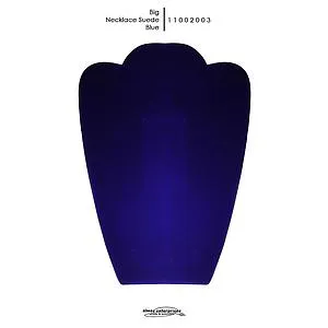 [11002003] Blue Neklace Suede