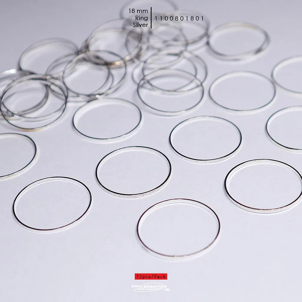 [1100801801] SP NF 18mm Jump Rings