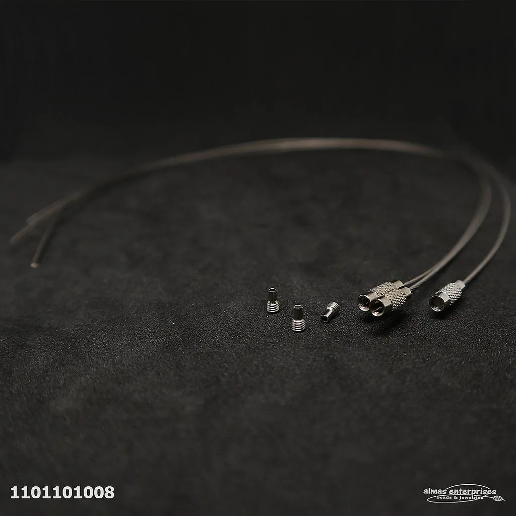 [1101101008] Metal Cord Necklace/3