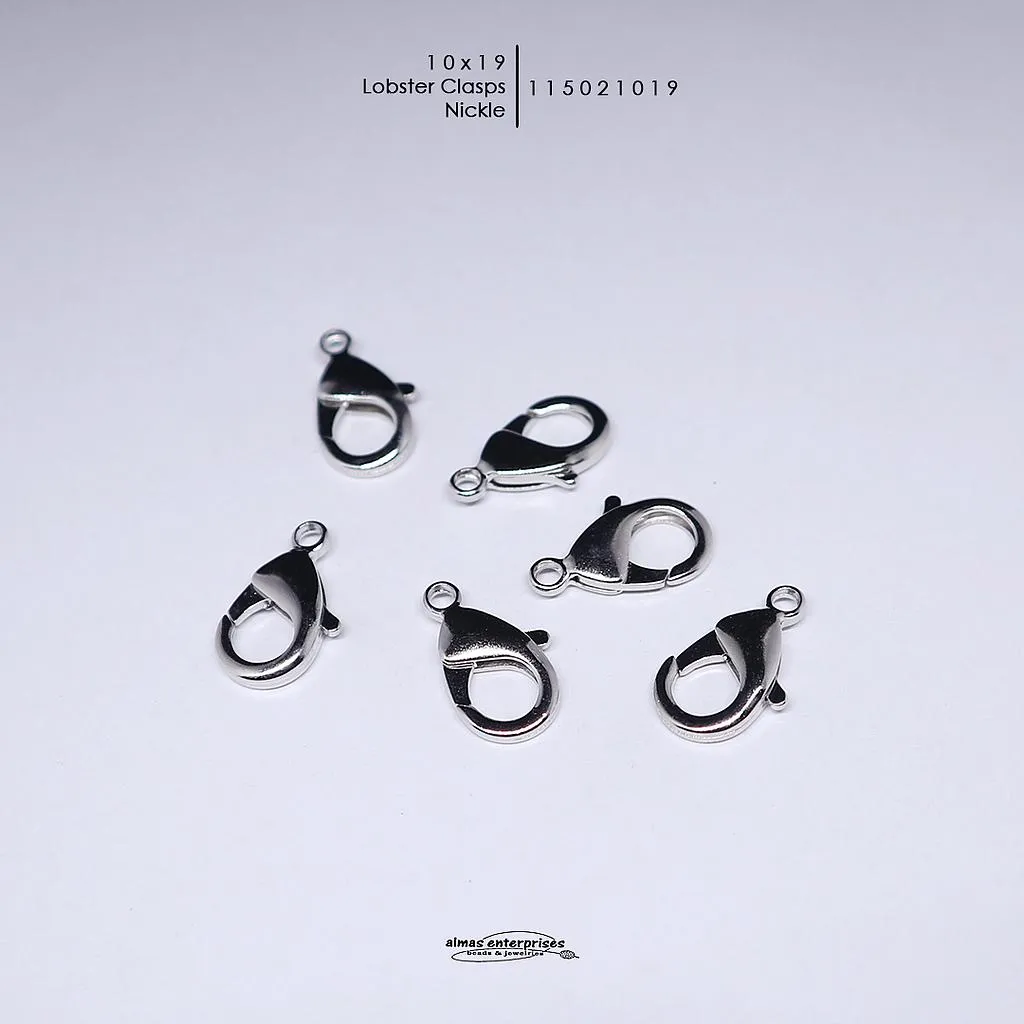 [115021019] NC 10x19 Lobster Clasps/12